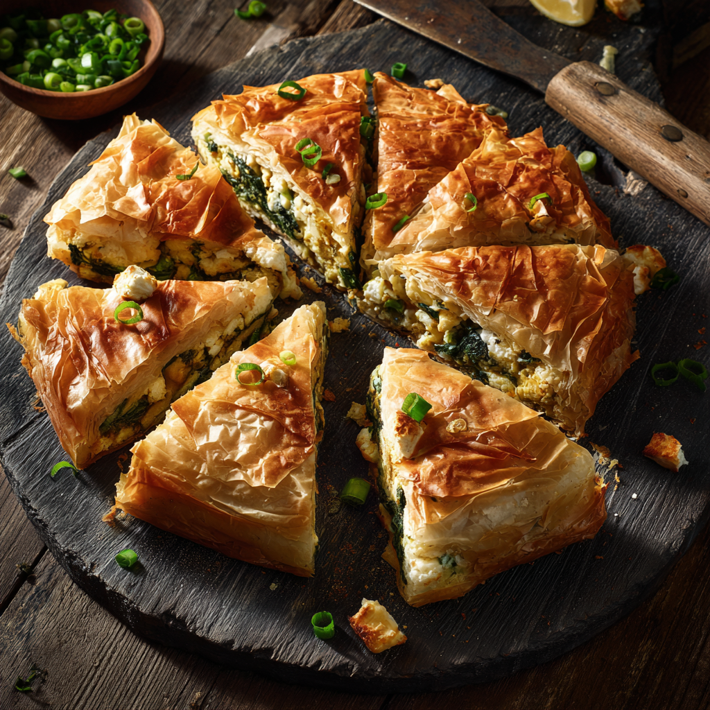 Albanian Vegetable Pie